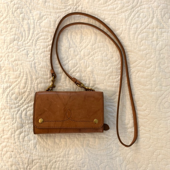 Frye Handbags - Frye Crossbody Bag - brown leather